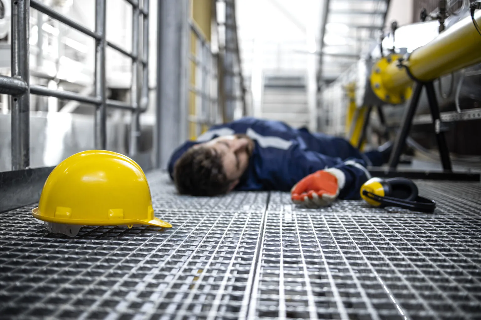 worker injured during Maritime work