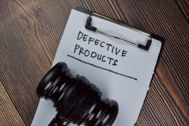 When is a Manufacturer Responsible for a Defective Product?