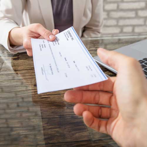 Your Company Sends You A Check After Being Hurt On The Job, Should You Cash It?
