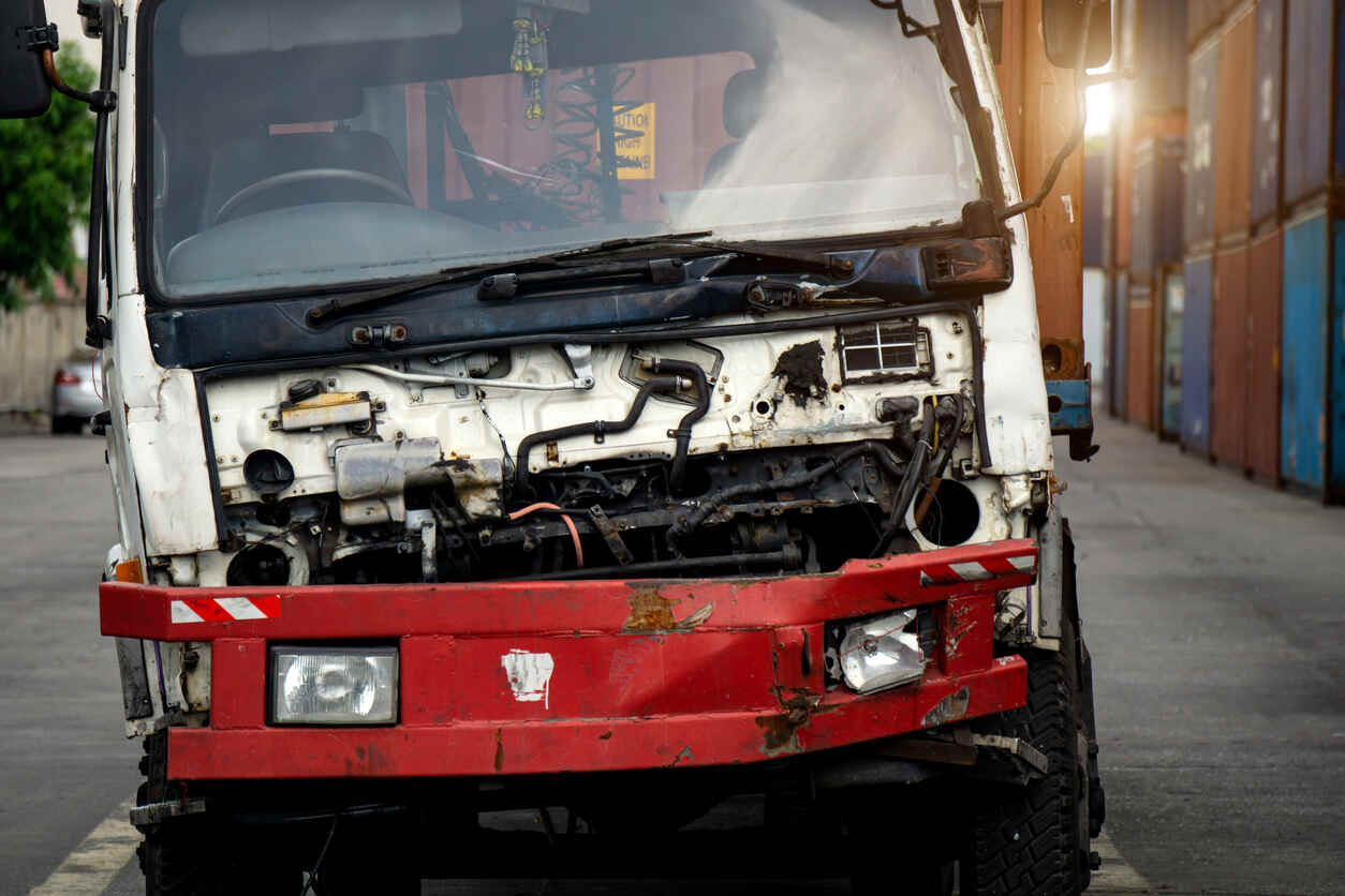 Head-on Collision Truck Accident