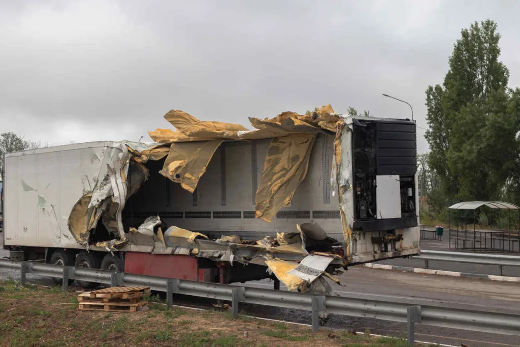 Lost Load Truck Accident Accident