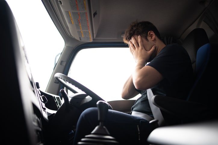 Truck Driver Fatigue Accident